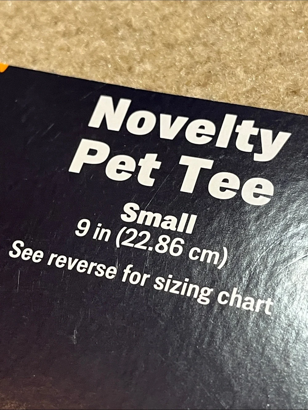 Halloween Novelty Pet Tee 🎃🐾 | “I Bark at BAD Costumes” | Small | NWT